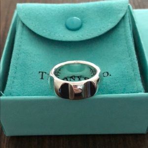 Tiffany & co silver Picasso collection ring